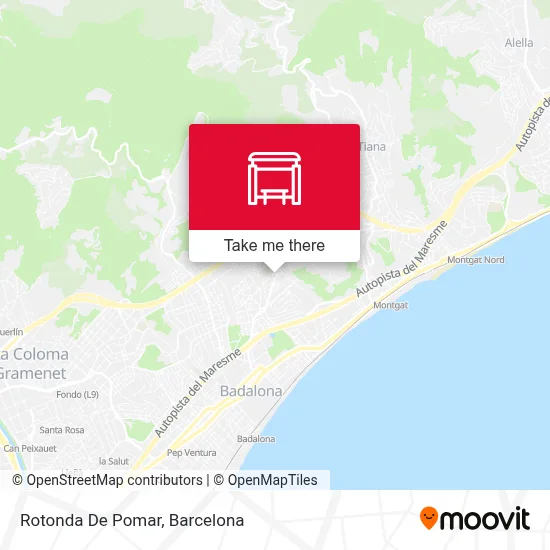 Rotonda De Pomar map