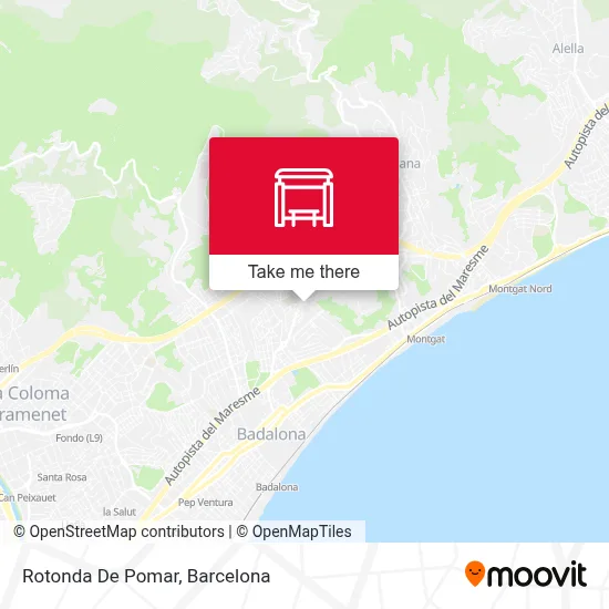 Rotonda De Pomar map