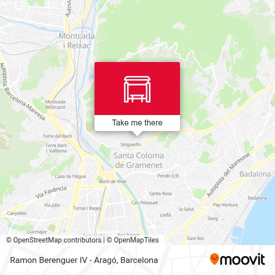 Ramon Berenguer IV - Aragó map