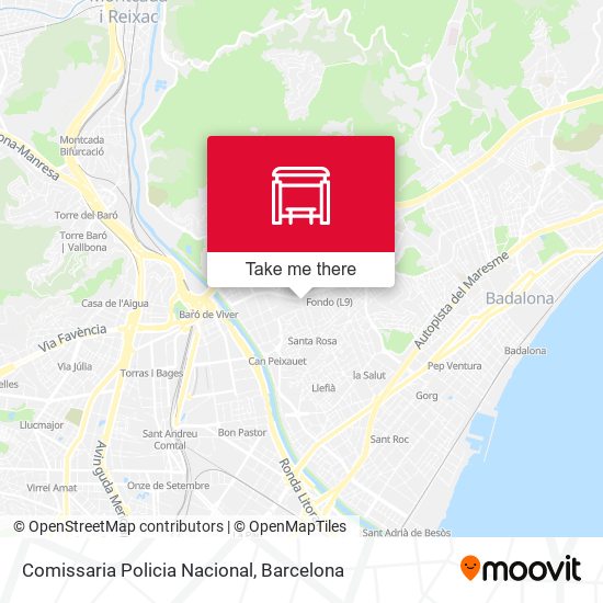 Comissaria Policia Nacional map