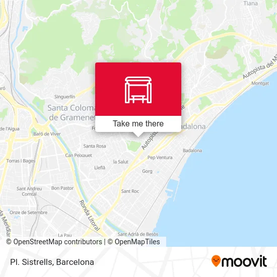 Pl. Sistrells map