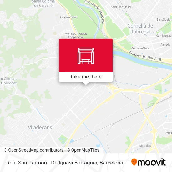 Rda. Sant Ramon - Dr. Ignasi Barraquer map