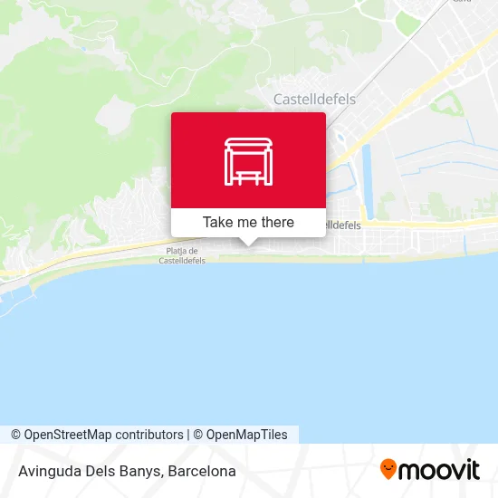 Avinguda Dels Banys map