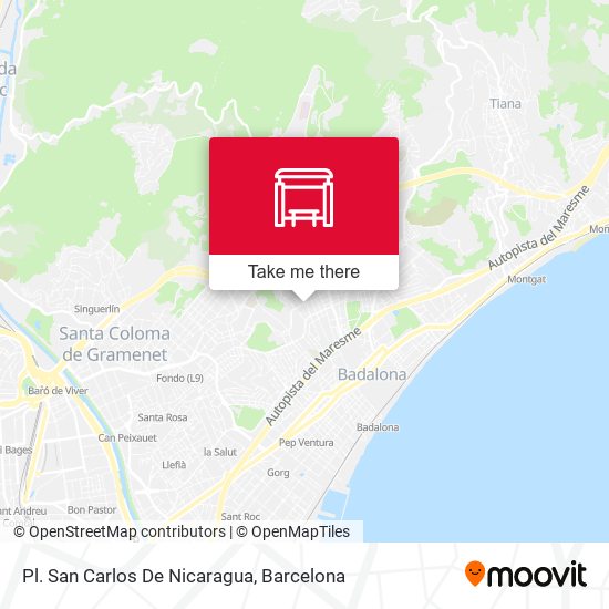 Pl. San Carlos De Nicaragua map