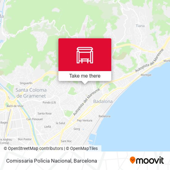 Comissaria Policia Nacional map