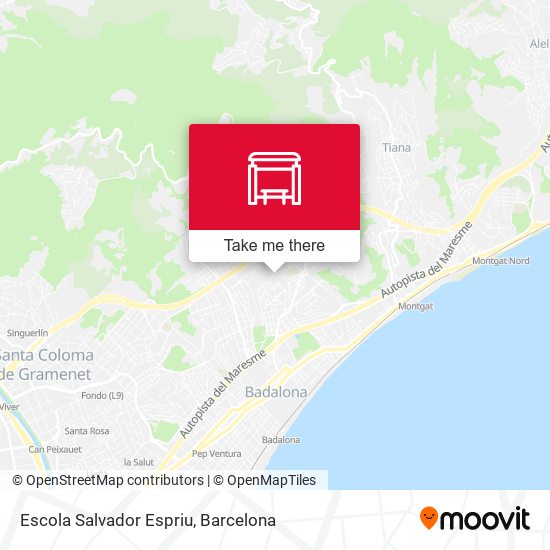 Escola Salvador Espriu map