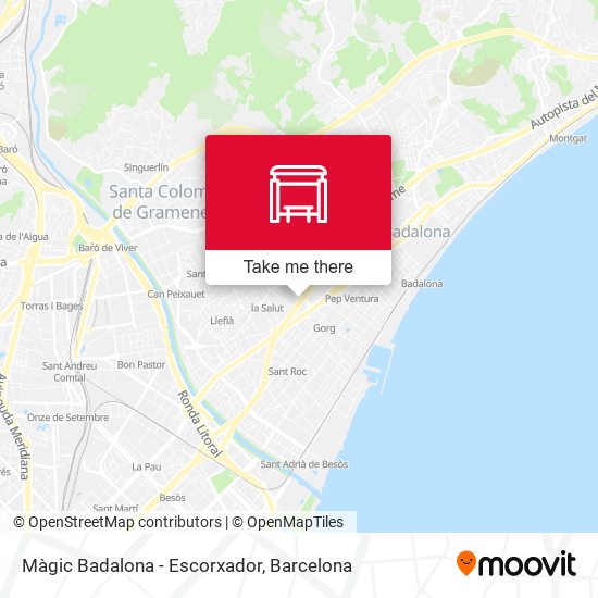 Màgic Badalona - Escorxador map