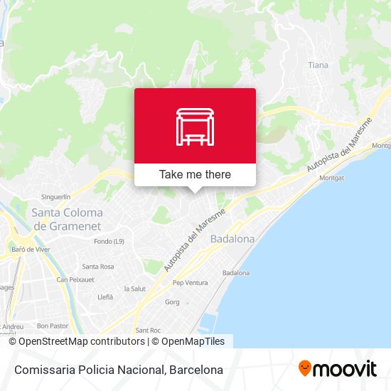 Comissaria Policia Nacional map