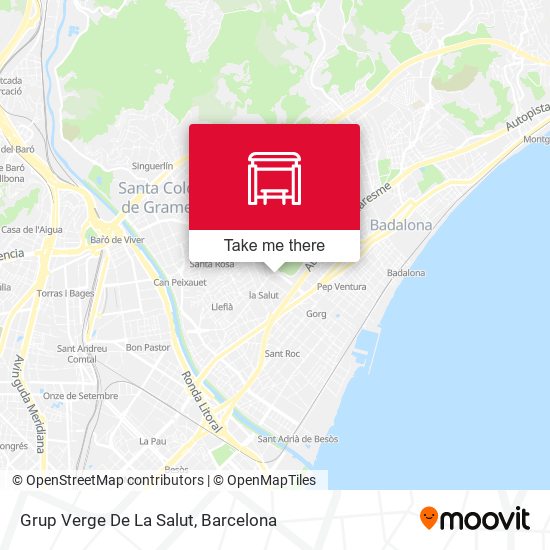 Grup Verge De La Salut map