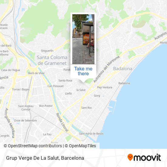 Grup Verge De La Salut map