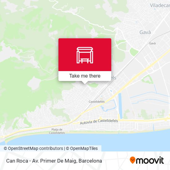 Can Roca - Av. Primer De Maig map