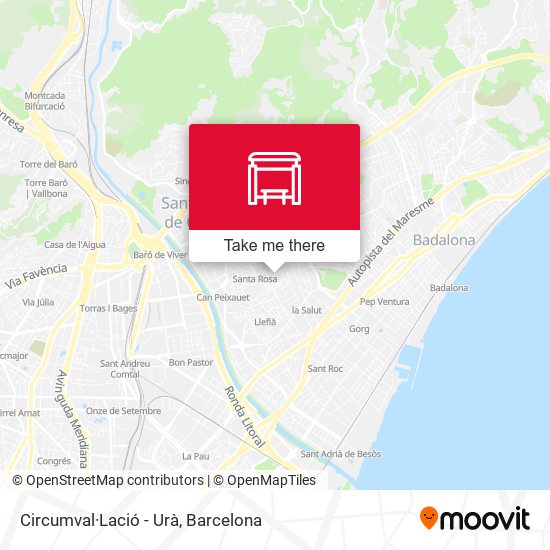 Circumval·Lació - Urà map