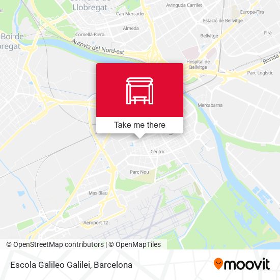 Escola Galileo Galilei map