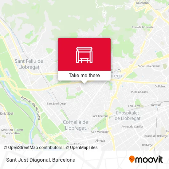 Sant Just Diagonal map