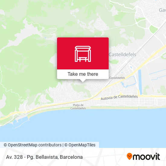 Av. 328 - Pg. Bellavista map