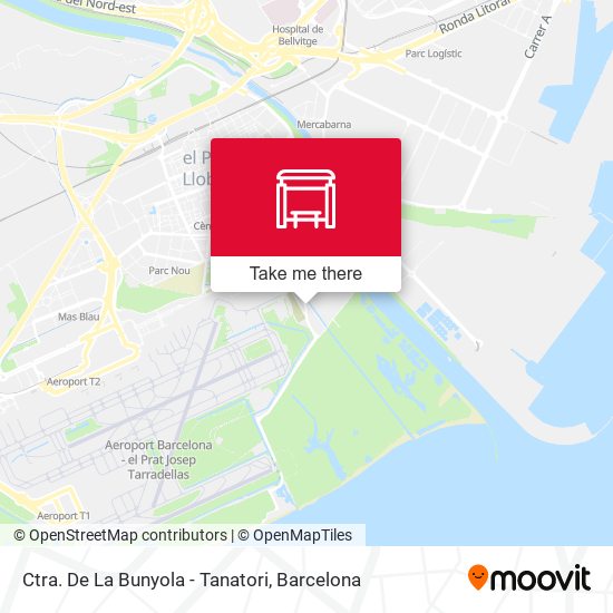 Ctra. De La Bunyola - Tanatori map