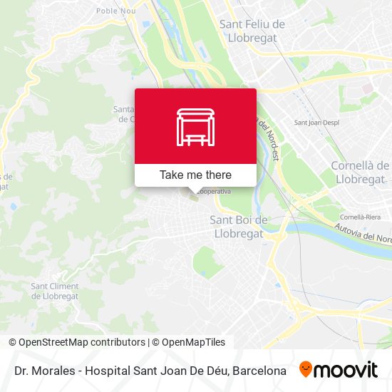 Dr. Morales - Hospital Sant Joan De Déu map