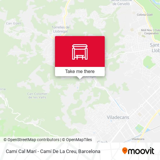 Camí Cal Marí - Camí De La Creu map