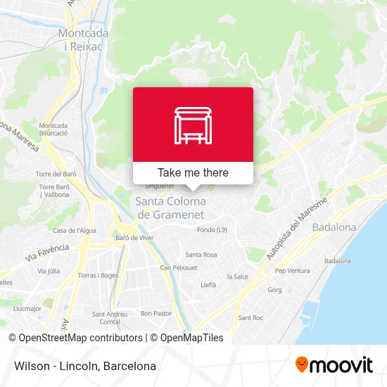 Wilson - Lincoln map