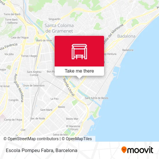 Escola Pompeu Fabra map