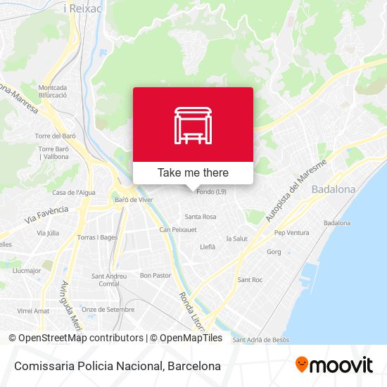 Comissaria Policia Nacional map