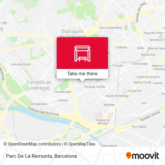 Parc De La Remunta map