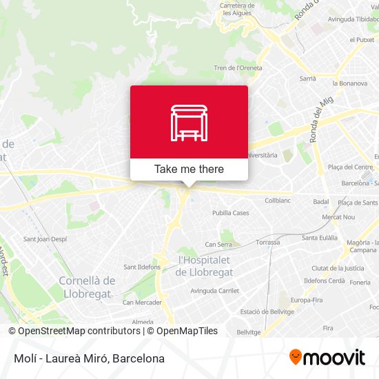 Molí - Laureà Miró map