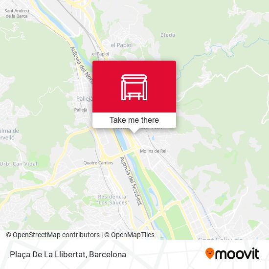 Plaça De La Llibertat map
