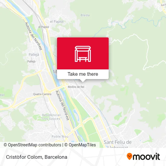 Cristòfor Colom map