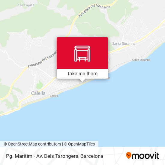 Pg. Maritim - Av. Dels Tarongers map