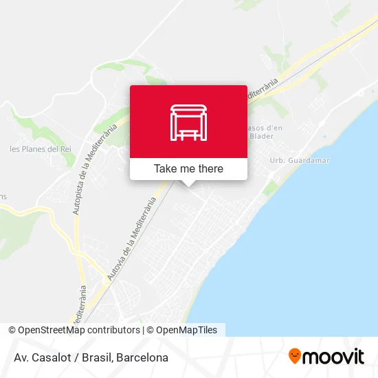 Av. Casalot / Brasil map