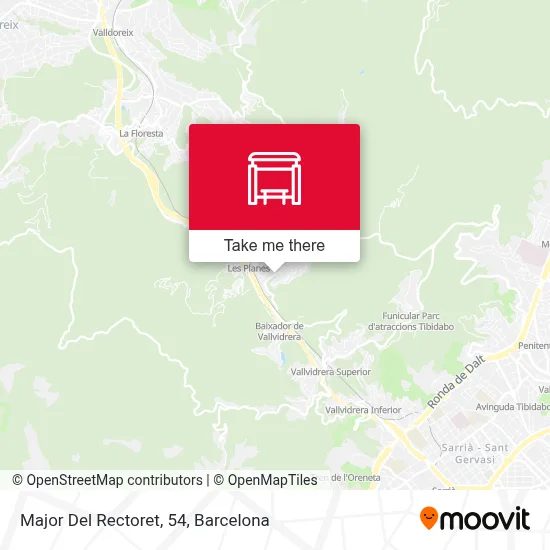 Major Del Rectoret, 54 map