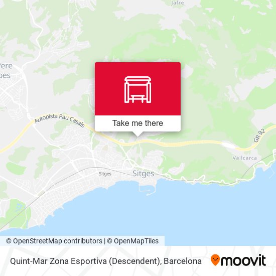 Quint-Mar Zona Esportiva (Descendent) map