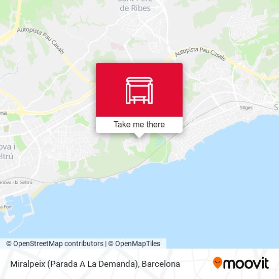 Miralpeix (Parada A La Demanda) map