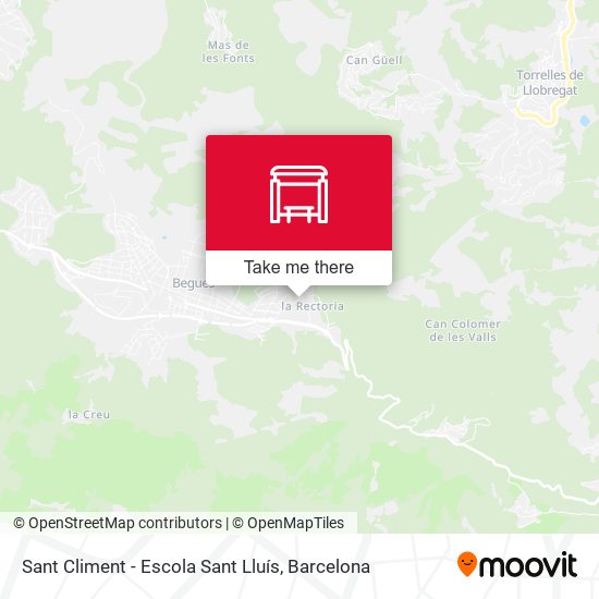 Sant Climent - Escola Sant Lluís map