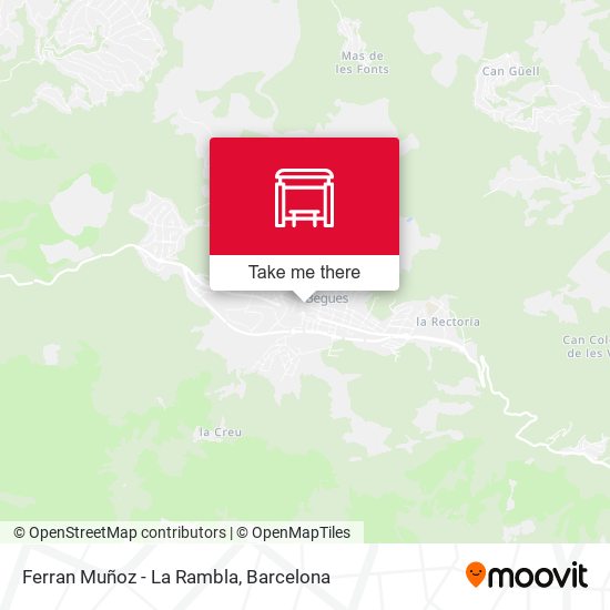 Ferran Muñoz - La Rambla map