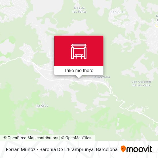 Ferran Muñoz - Baronia De L'Eramprunyà map