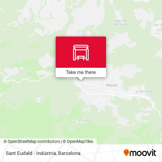 Sant Eudald - Indústria map
