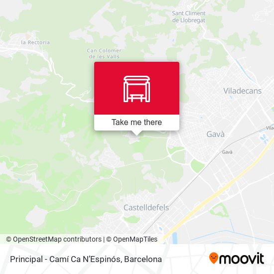 Principal - Camí Ca N’Espinós map