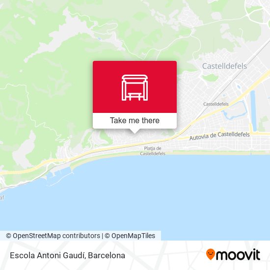 Escola Antoni Gaudí map