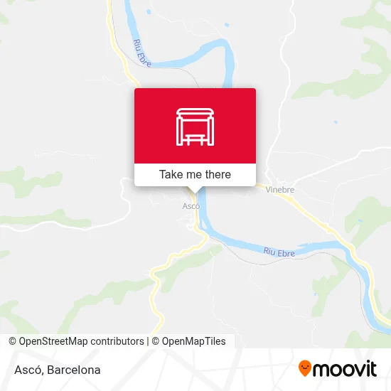 Ascó map