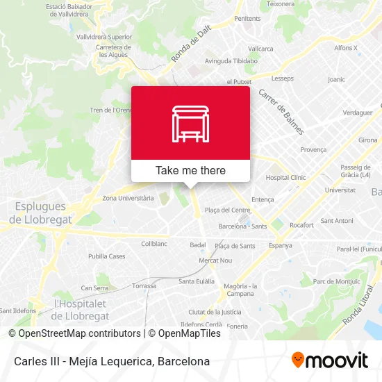 Carles III - Mejía Lequerica map