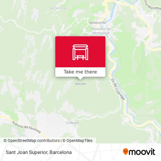 mapa Sant Joan Superior