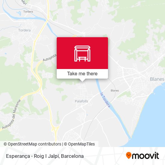 Esperança - Roig I Jalpí map