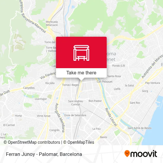 Ferran Junoy - Palomar map