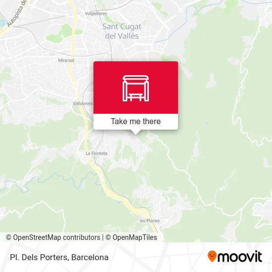 Pl. Dels Porters map