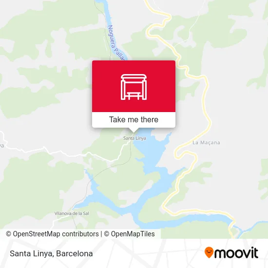 Santa Linya map