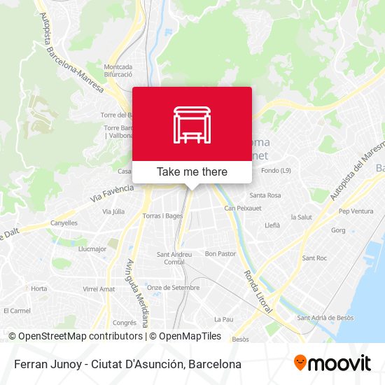 Ferran Junoy - Ciutat D'Asunción map