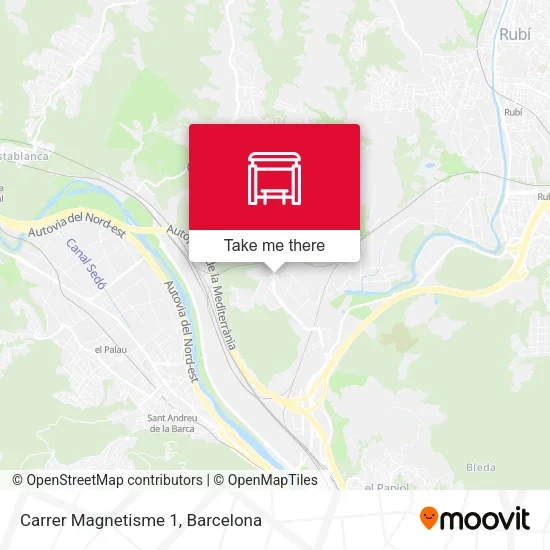 mapa Carrer Magnetisme 1