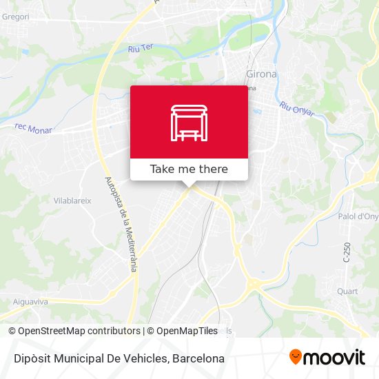 Dipòsit Municipal De Vehicles map